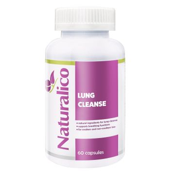 Lung Cleanse Формула за здрави бели дробове х60 капсули Naturalico