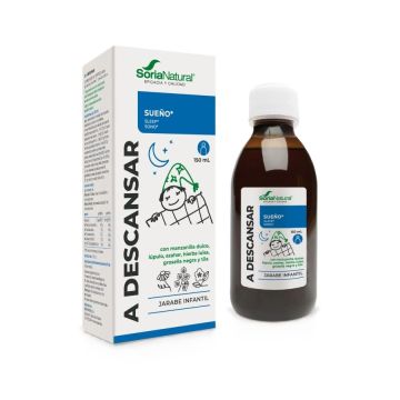 A Descansar! Билков сироп с липа за спокоен сън за деца x150 мл, Soria Natural