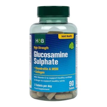 Глюкозамин Формула за здрави стави х90 таблетки Holland & Barrett