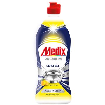 Medix Premium Ultra Gel Fresh Citrus Препарат за съдове x750 мл