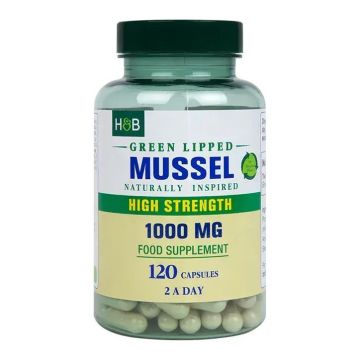 Зеленоуста мида за ставите х120 капсули Holland & Barrett