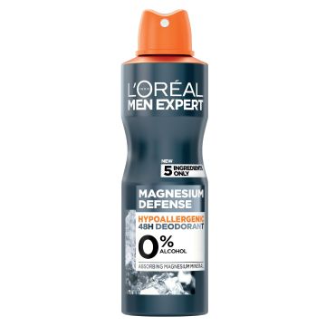 Loreal Paris Men Expert Magnesium Defence Део спрей за мъже x150 мл