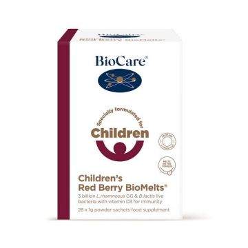 BioMelts Пробиотик за деца с вкус на горски плодове x28 сашета, Biocare