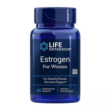 Estrogen Хормонална подкрепа за жени х30 таблетки Life Extension