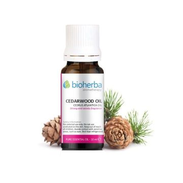 Етерично масло от кедър х10 мл Bioherba