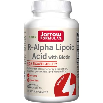 R-Алфа липоева киселина и Биотин х60 капсули Jarrow