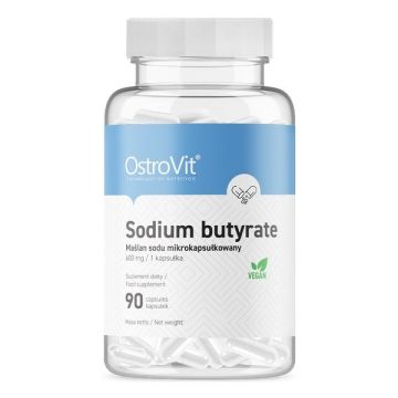Натриев бутират 600 mg, Веган х90 капсули OstroVit