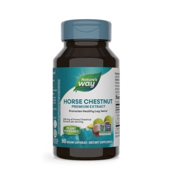 Див Кестен при разширени вени и отоци в долните крайници х90 капсули Nature's Way