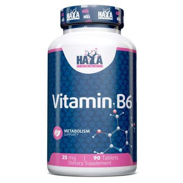 Витамин В6 25 мг х90 таблетки Haya Labs