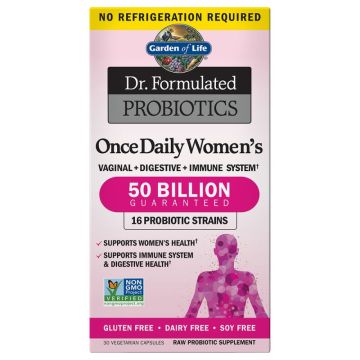 Dr. Formulated Probiotics Пробиотик за жени х30 капсули Garden of Life