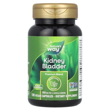 Kidney Bladder За нормална функция на бъбреците и пикочния мехур 465 мг х100 капсули Nature's Way