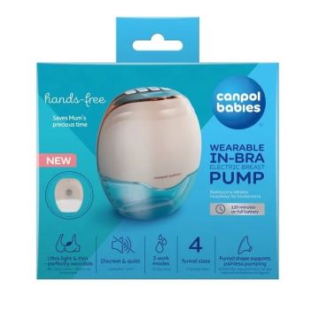 Canpol babies Електрическа помпа за кърма Hands-free