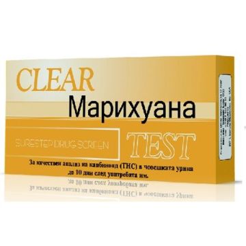 Clear Тест за марихуана (THC) Лента