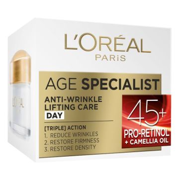 Loreal Paris Age Specialist 45+ Дневен крем за лице с лифтинг ефект x50 мл