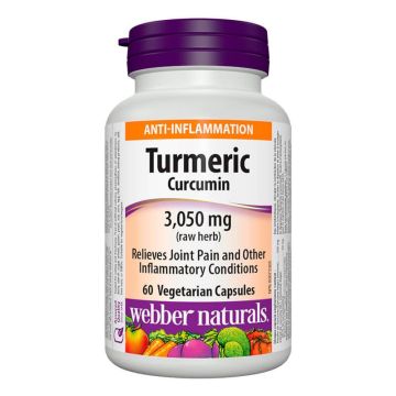 Tурмерик куркумин 600 мг х60 капсули Webber Naturals