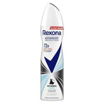 Rexona Advanced Protection Invisible Aqua Део спрей против изпотяване за жени х150 мл
