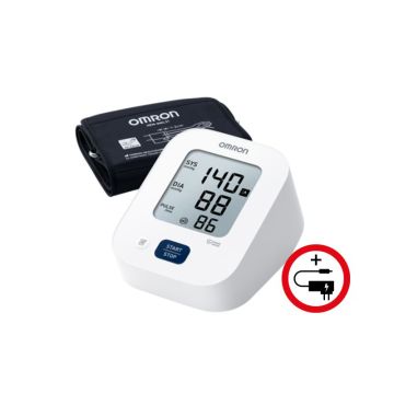 Omron M2+ 2025 Комплект автоматичен апарат за кръвно налягане над лакът +Адаптер