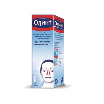 Олинт Спрей за нос 0.1% х10 мл