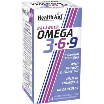 Omega 3-6-9 х60 капсули Health Aid