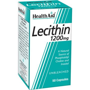 Лецитин 1200mg х50 капсули Health Aid