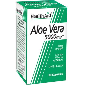 Алое Вера 5000 mg х30 капсули Health Aid
