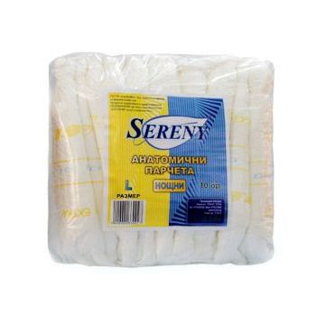 Sereny Анатомични парчета за възрастни Нощни L х10 броя