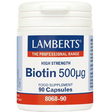Биотин 500 mg х90 капсули Lamberts