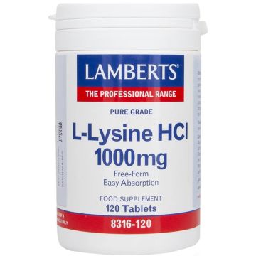 L-Лизин HCI 1000mg х120 таблетки Lamberts