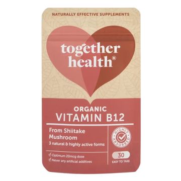 Био витамин B12 от гъби шийтаке х30 капсули Together Health