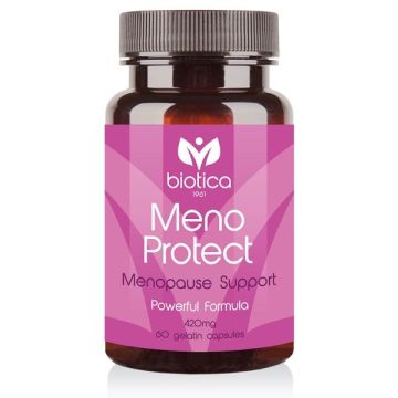 Мено Протект при менопауза 420 мг х60 желатинови капсули Biotica