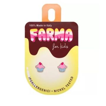 Farma Bijoux Детски обици, кексче