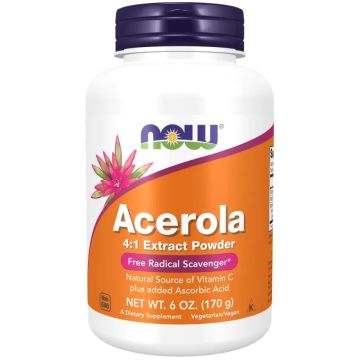 Ацеролата на прах х170 грама Now Foods
