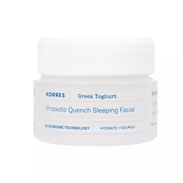 Korres Greek Yoghurt Хидратиращ нощен крем за лице с йогурт х40 мл