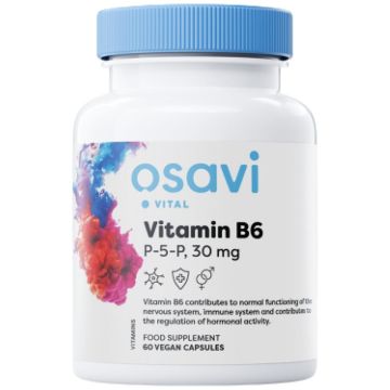 Витамин B6 P-5-P 30 mg х60 капсули Osavi