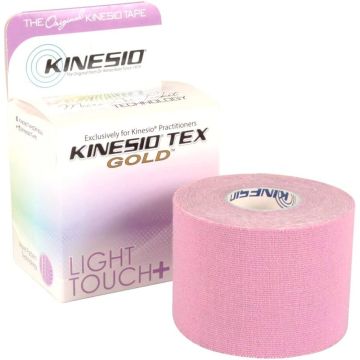 Kinesio Tex Gold Light Touch+ Терапевтична лента за чувствителна кожа Лилава 5см х 5м