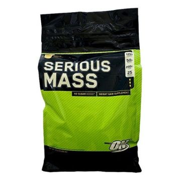 Serious Mass Гейнър ванилия х5440 грама Optimum Nutrition