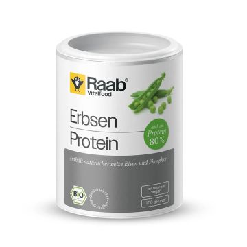Био грахов протеин на прах x100 грама Raab Vitalfood