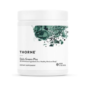 Daily Green Plus 8 съставки на прах за физическа и психическа издръжливост x192 g, Thorne