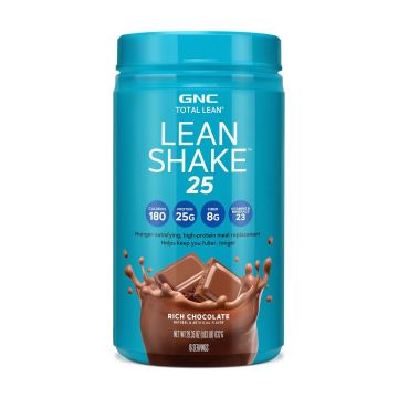 Lean Shake 25 Протеинов шейк на прах с вкус на шоколад х832 грама GNC