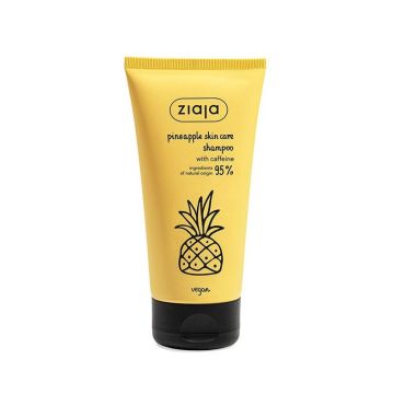 Ziaja Pineapple Skin Care Шампоан за всеки тип коса с ананас и кофеин x160 мл