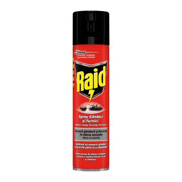 Raid Tue En Quelques Secondes Аерозол срещу пълзящи насекоми x400 мл