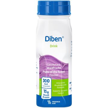 Diben Drink протеинова напитка за диабетици с вкус на горски плодове х200 мл