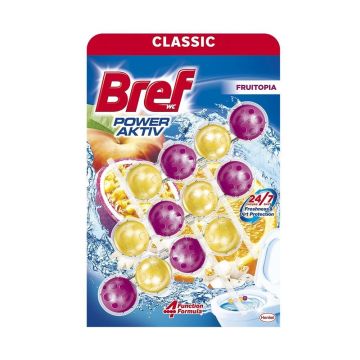 Bref Power Aktiv Fruitopia Твърдо блокче за тоалетна х3 броя