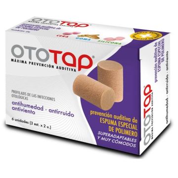 Ototap Тапи за уши пяна х6 броя