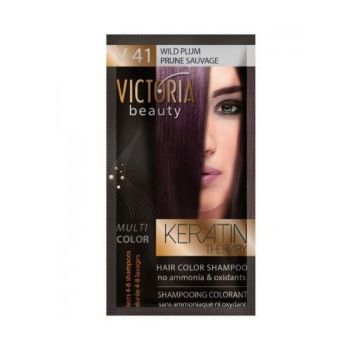 Victoria Beauty Multi Color Шампоан-оцветител за коса, цвят V41 Wild Plum х40 мл