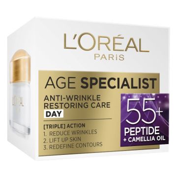 Loreal Paris Age Specialist 55+ Възстановяващ дневен крем против бръчки x50 мл