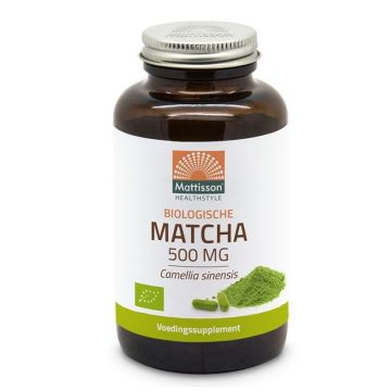 Матча Био антиоксидант 500 mg х60 капсули Mattisson Healthstyle