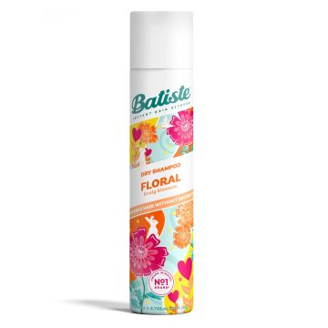 Batiste Floral Сух шампоан за коса с аромат на цветя x200 мл