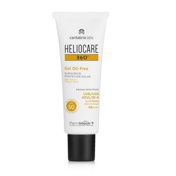 Cantabria Labs Heliocare 360 Фотопротективен гел за мазна или склонна към акне кожа SPF50 x50 мл