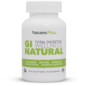 GI Natural Пробиотик комплекс х90 двуслойни таблетки Natures Plus
